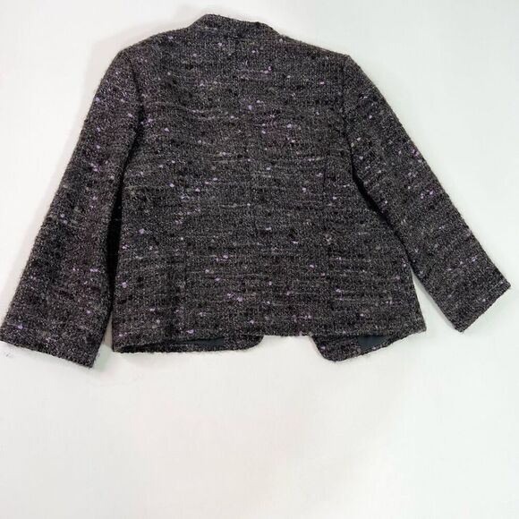 Classiques Entier Jacket Wool Alpaca Blazer Womens Medium Boucle Tweed Preppy - Picture 9 of 11
